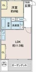 平安通駅 徒歩5分 2階の物件間取画像